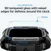 Spigen Rugged Armor Pro tok és kijelzővédő Apple Watch Ultra 4 / 3 / 2 / 1 (49 mm) órához, fekete (ACS12053) thumbnail