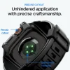 Spigen Rugged Armor Pro tok és kijelzővédő Apple Watch Ultra 4 / 3 / 2 / 1 (49 mm) órához, fekete (ACS12053) thumbnail