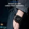 Spigen Rugged Armor Pro tok és kijelzővédő Apple Watch Ultra 4 / 3 / 2 / 1 (49 mm) órához, fekete (ACS12053) thumbnail