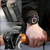 Spigen Rugged Armor Pro tok és kijelzővédő Apple Watch Ultra 4 / 3 / 2 / 1 (49 mm) órához, fekete (ACS12053) thumbnail