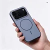  iPhone 18 Pro / iPhone 17 Pro kék Forcell F-Protect Chromatic Premium MagSafe®-kompatibilis tok thumbnail