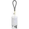  Szilikon telefonpánt Guess Wrist Strap Silicone Script Charms – fekete thumbnail