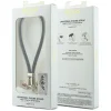  Szilikon telefonpánt Guess Wrist Strap Silicone Script Charms – fekete thumbnail