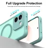 Xiaomi Redmi Note 17 Pro 5G Techsuit HaloFrost II MagSafe tok, mentazöld thumbnail
