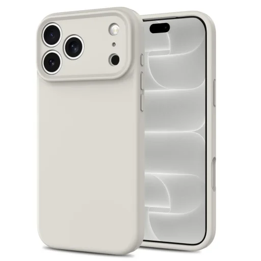  Apple iPhone 17 Pro / 18 Pro titánszürke Tech-Protect MagSafe szilikontok - 2