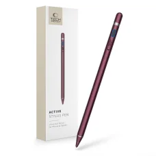  Aktív érintőceruza, Stylus AS01 Tech-Protect bordó