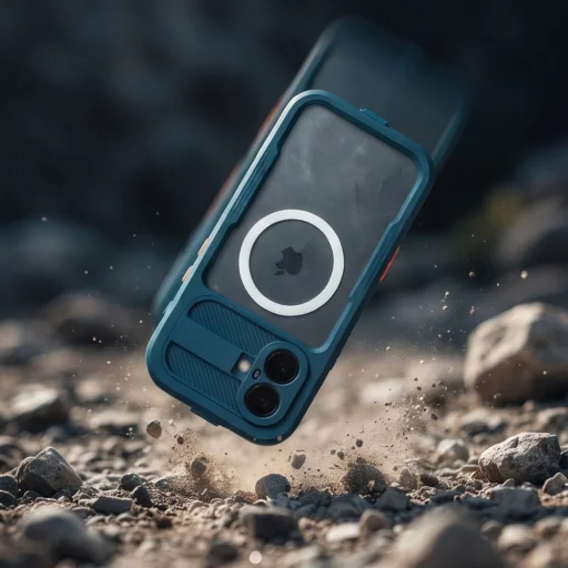  Apple iPhone 17 óceánkék Tech-Protect ShellBox MagSafe IP68 vízálló tok - 6