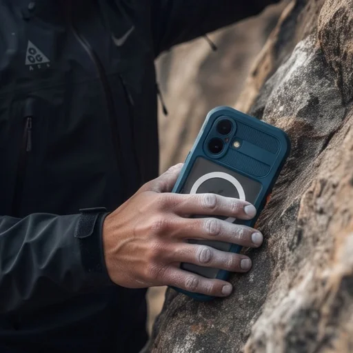  Apple iPhone 17 óceánkék Tech-Protect ShellBox MagSafe IP68 vízálló tok - 8