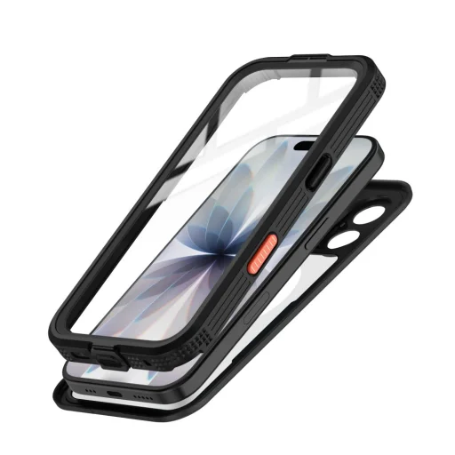  Apple iPhone 17 fekete Tech-Protect ShellBox MagSafe IP68 vízálló tok - 2