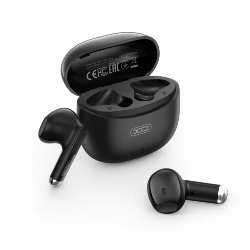 XO G62 TWS vezeték nélküli Bluetooth-fülhallgató, fekete - 2