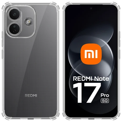  Xiaomi Redmi Note 17 Pro 5G átlátszó Tactical TPU PLYO tok - 2