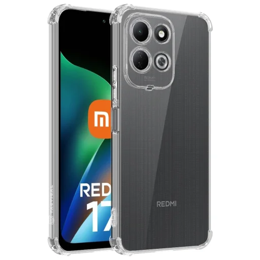  Xiaomi Redmi 17 4G/5G Tactical TPU PLYO átlátszó tok - 4