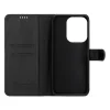  Xiaomi Redmi 17 4G/5G Tactical Field Notes oldalra nyíló tok, fekete thumbnail