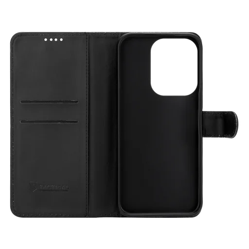  Xiaomi Redmi 17 4G/5G Tactical Field Notes oldalra nyíló tok, fekete - 4