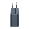 Baseus Super Si 1C Hálózati töltő adapter USB Type-C QC PD 20W 3A kék (CCSUP-B03) thumbnail