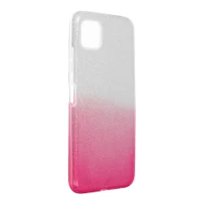 Samsung A22 5G Forcell Shinning tok átlátszó/ pink
