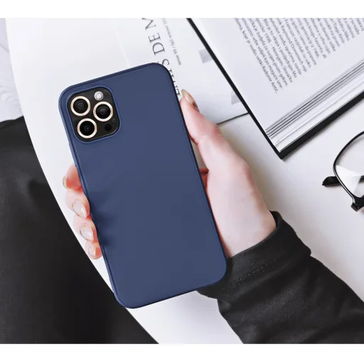 Samsung Galaxy S22 Forcell Soft szilikon tok sötétkék - 2