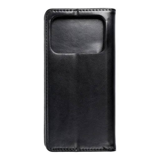 Xiaomi Mi 11 Ultra Mágneses környezetbarát bőr fliptok fekete - 2