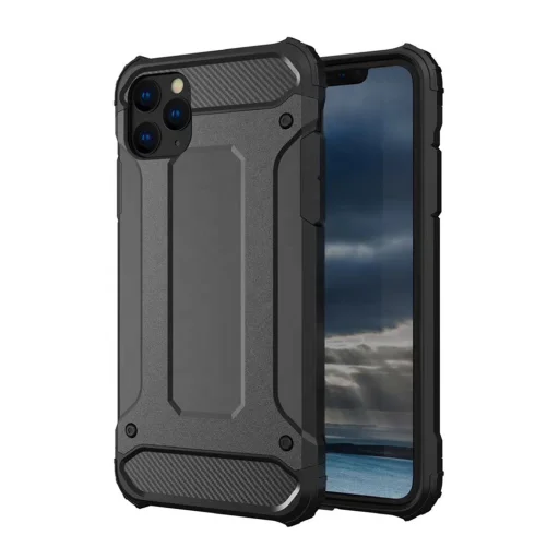 iPhone 14 Pro Max Armor Carbon tok fekete - 5