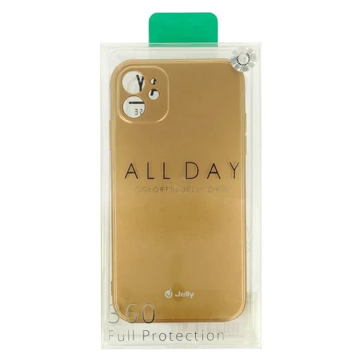 Samsung A72 4G/ 5G Jelly szilikon tok arany - 4