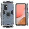 Samsung Galaxy A72 4G Ring Armor Case Kickstand telefontok kék thumbnail