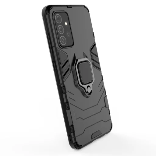 Samsung Galaxy A72 4G Ring Armor Case Kickstand telefontok kék - 5