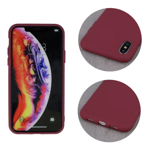 iPhone 13 6.1'' Matt TPU tok burgundy - 3