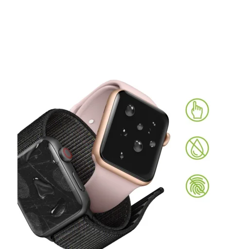 Apple Watch 4/5/6/SE (40mm) Ringke Easy Flex Antibakteriális kijelzővédő fólia - 6