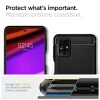 Samsung Galaxy M31s Spigen Rugged Armor tok matt fekete (ACS01459) - 3