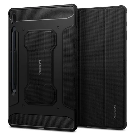 Samsung Galaxy TAB S7 FE 5G 12.4 T730 / T736B Spigen Rugged Armor Pro tok fekete - 10
