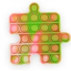 Magic Pop Anti stressz, színes stressz levezető puzzle darab, vegyes színekkel