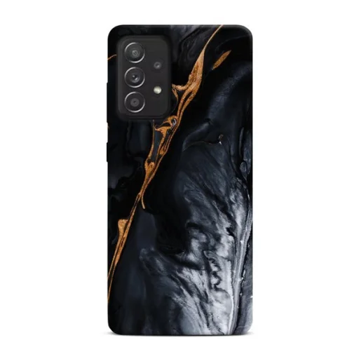 Samsung A52 Casegadget tok Marble fekete - 1