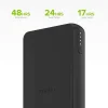 Mophie XL 10000mAh Powrbank PD USB Type-C fekete thumbnail