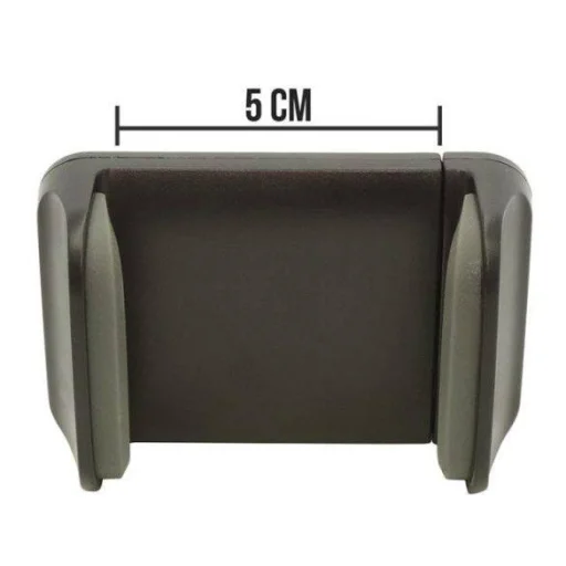 Univerzális autós telefontartó műszerfalra fekete - 5