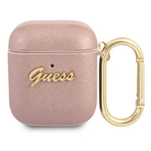 Guess GUA2SASMP 4G Saffiano AirPods 1/2 tok pink - 1