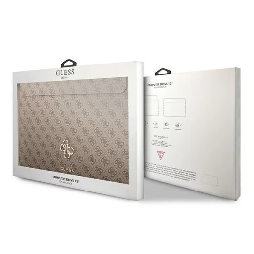Guess 4G Sleeve 13'' laptop táska barna színben (GUCS13G4GFBR) - 5