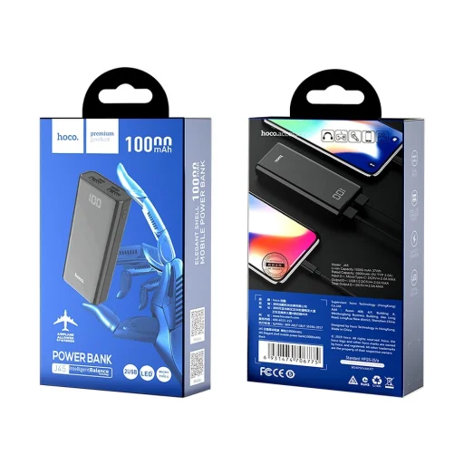 Hoco Powerbank 10000mAh QC 2x USB Type-C PD 20w + USB Type-C 3.0 + 2x USB 22W J45 - 3