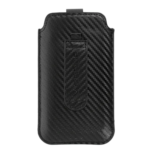 Vennus carbon belebújtatós telefontok Iphone Xs Max/11 Pro Max/huawei P40 Pro/p40 Lite/y6p/sam A31/a51/m21/s10 Plus fekete - Size 17 - 1