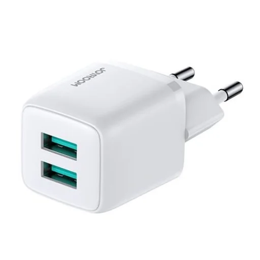 Joyroom L-2A121 Hálózati töltő adapter 2x USB fehér - 1