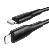 Joyroom S-02524M3 USB Type-C - Lightning gyorstöltő kábel 0.25m fekete thumbnail