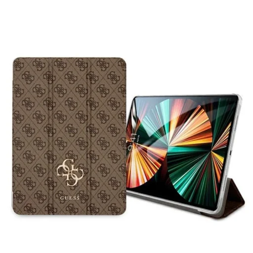 Guess 4G Big Metal Logo tok iPad Pro 12.9'' 2021 (barna) - 3