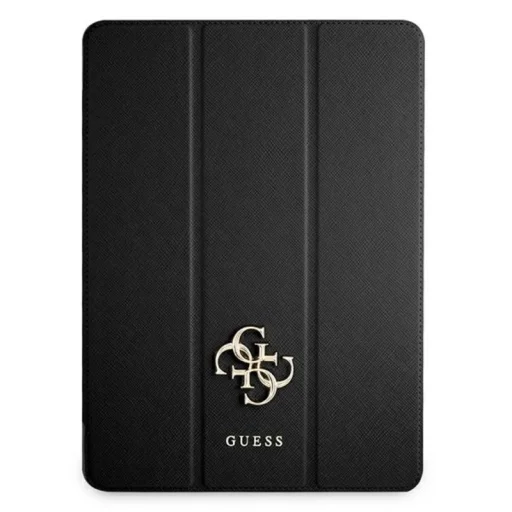 Guess Saffiano 4G Big Metal Logo tok iPad Pro 12.9'' 2021 (fekete) - 2
