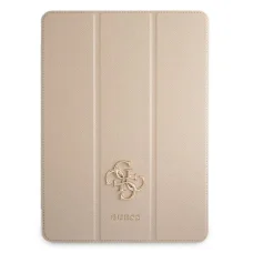Guess Saffiano 4G Big Metal Logo tok iPad Pro 12.9'' 2021 (arany)