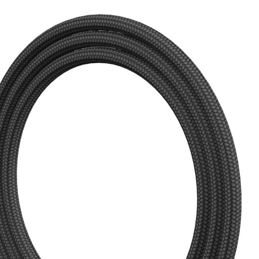 Baseus Rapid Nylon fonatos kábel USB - USB Type-C 2A 2m fekete (CATSU-C01) - 4