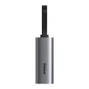 Baseus Külső hálózati adapter USB 3.2 Gen1 1000Mbps Gigabit Ethernet USB / USB Type-C szürke (CAHUB-AF0G) thumbnail