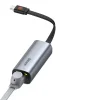 Baseus Külső hálózati adapter USB 3.2 Gen1 1000Mbps Gigabit Ethernet USB / USB Type-C szürke (CAHUB-AF0G) thumbnail