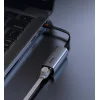 Baseus Külső hálózati adapter USB 3.2 Gen1 1000Mbps Gigabit Ethernet USB / USB Type-C szürke (CAHUB-AF0G) thumbnail