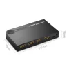 Ugreen HDMI - 3x HDMI splitter elosztó 3D 4K 7.5 Gbps 36bit fekete (40234) thumbnail