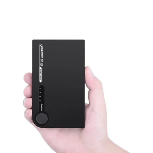 Ugreen HDMI - 3x HDMI splitter elosztó 3D 4K 7.5 Gbps 36bit fekete (40234) - 11