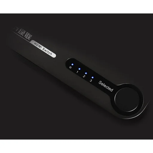 Ugreen HDMI - 3x HDMI splitter elosztó 3D 4K 7.5 Gbps 36bit fekete (40234) - 14